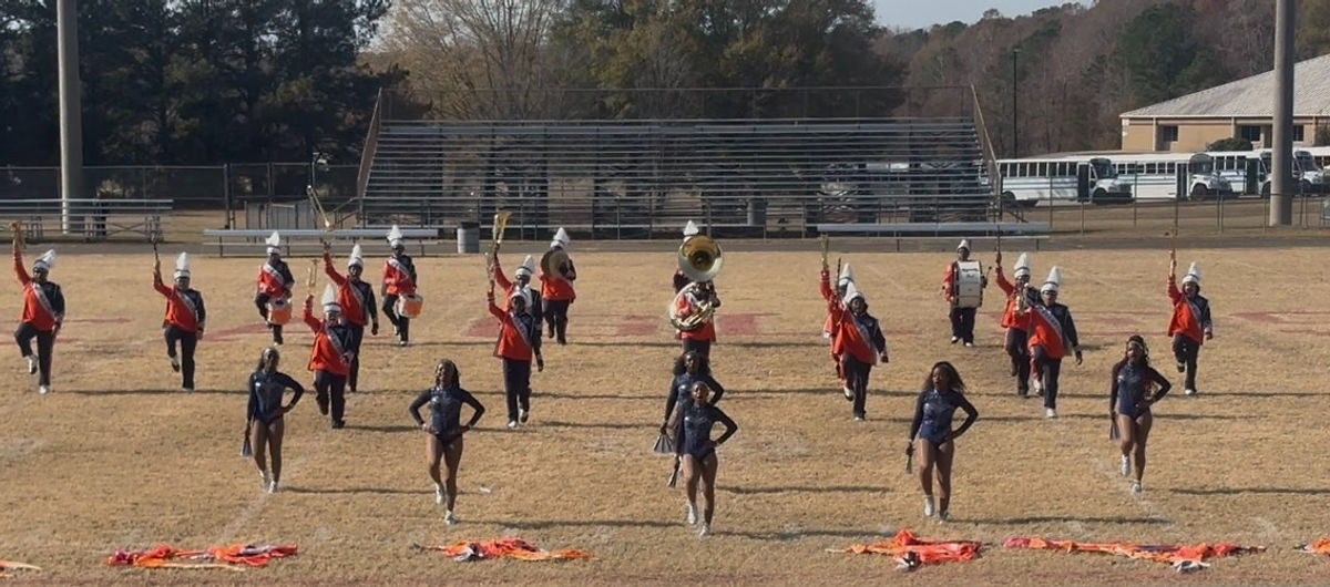 Band on field